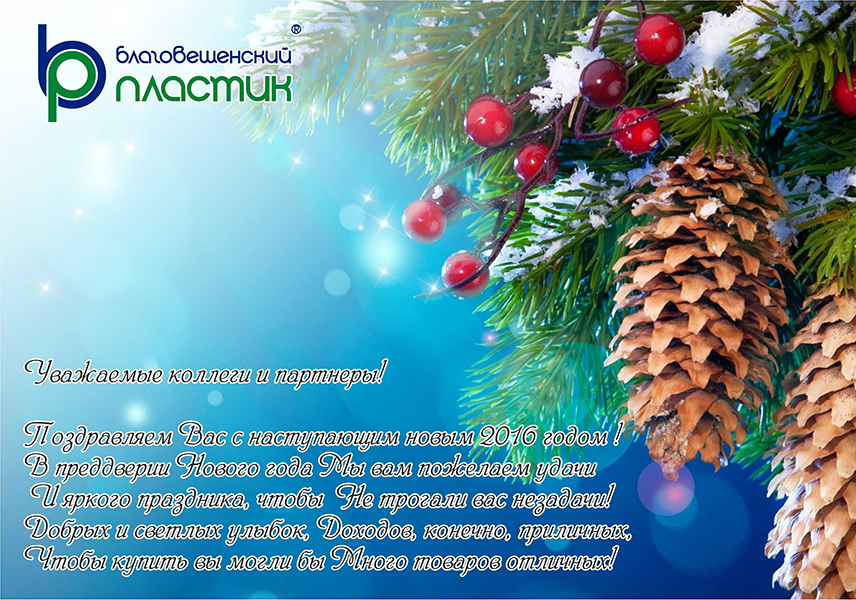 С наступающим 2016 годом!